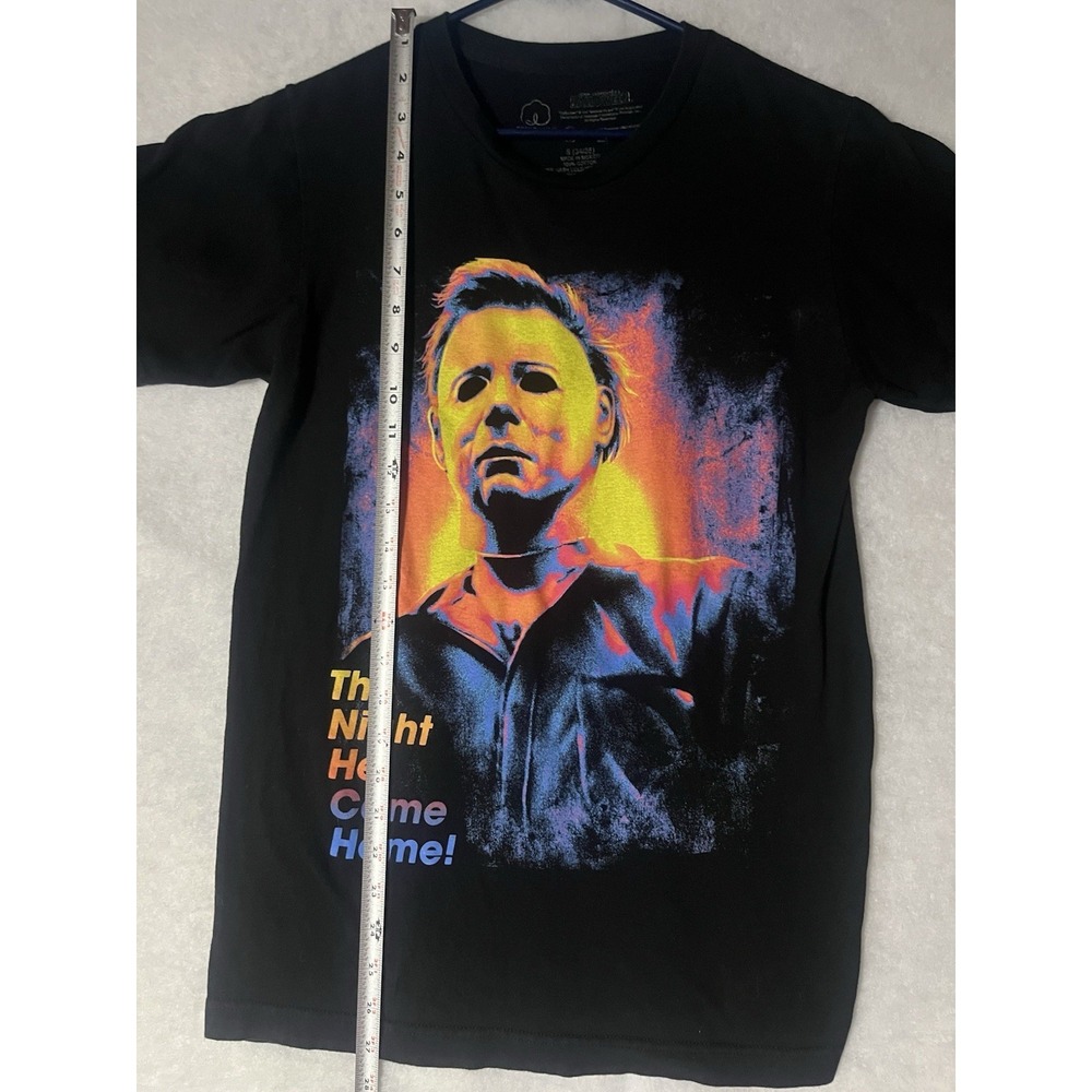 Michael Myers Halloween "The Night He Came Home" Black Shirt Size Small - Picture 5 of 7